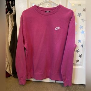 Hot Pink Nike Crewneck